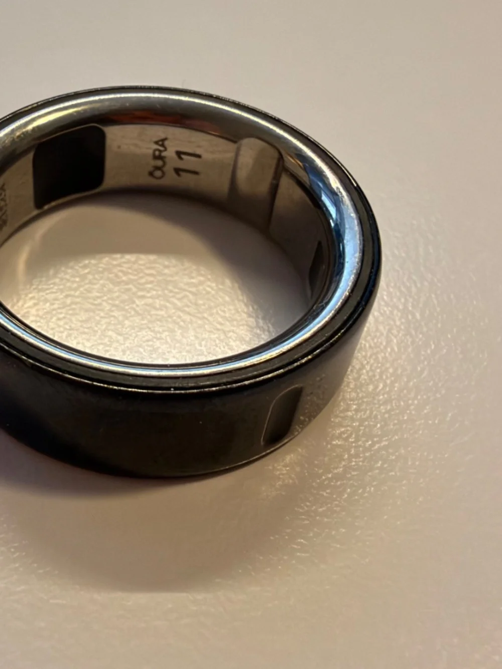 Black Oura Ring 4 Size 11 - Picture 5 of 6